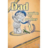 You're My Number 1 Dad Stylish Me to You Bear Father's Day Card