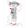 Tatty Teddy Bear With Cute Cat Design Valentine's Day Card