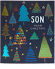 Christmas Card for Son Festive Christmas Tree Design