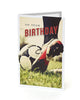 Traditional Classic Football Boys Birthday Card