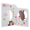 Mum Adorable Mother's Day 3D Card 'Top Mum'