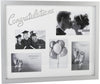 Large 'Congratulations' MDF Multi Aperture Photo Frame