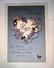 Luxury Hand-finished Large Mum Loving Heart Birthday Card