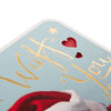 One I Love Hallmark Medium Christmas Card 'Wuff You'