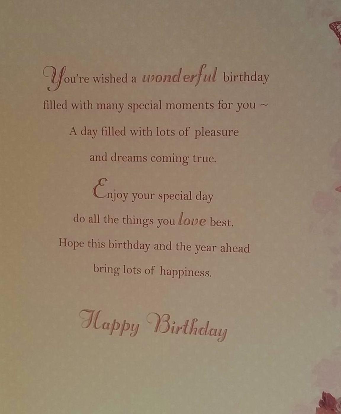 Granddaughter Soft Whispers Birthday Card – Collect Cards