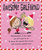 Awesome Girlfriend Humour Happy Christmas Greeting Card