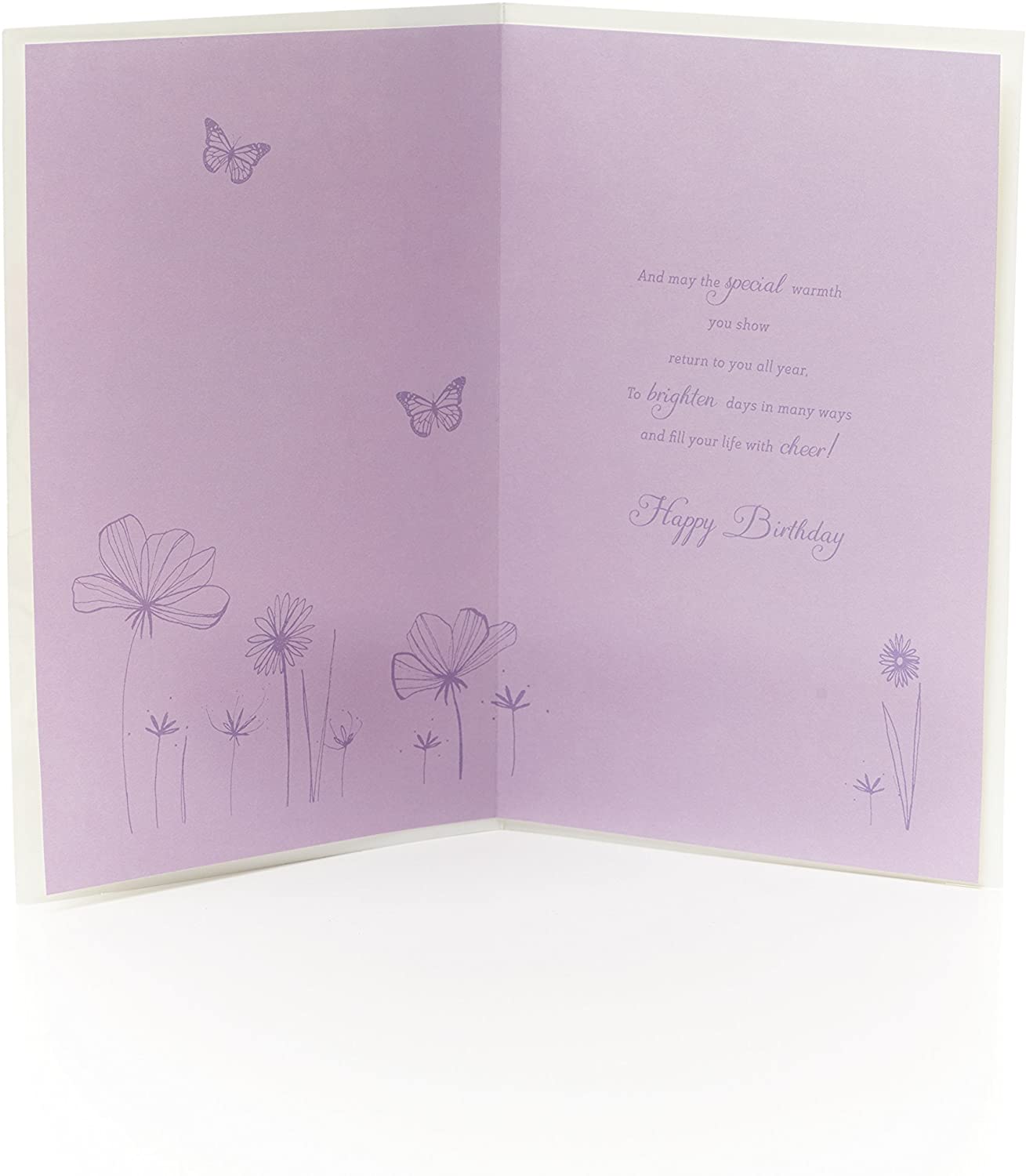 Floral Birthday Card Inspirational Helen Steiner Rice Poem – Collect Cards