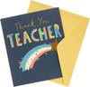 Thank You Teacher Appreciation Card