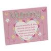 Juliana MDF Plaque With Mirror Words And Verse For Mummy