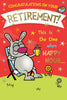 Cute Rabbit Design Retirement Witty Words Card