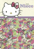 Niece Happy Birthday Girl Hello Kitty Greeting Card