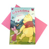 Being With Grandma Is The Loveliest Kind of Happy Pooh Design Mother's Day Card