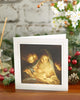 Religious Christmas Card Traditional Virgin Mary and Baby Jesus Design