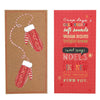 Christmas Boxed Cards Cute Design Pack of 12 with 2 Designs