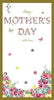 Open Mothers Day Mix Flowers Mother's Day Card