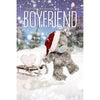 Gorgeous Boyfriend Me to You With sleigh 3D Holographic Christmas Card