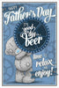 Beer Mat Me to You Father's Day Card