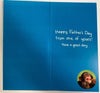 Dad From Your Son Cheeky Monkey Design Father's Day Card