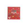 Star MUM Christmas Greetings Card