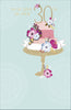 Glitter, Attachment Cake 30th Happy Birthday Card {DC}