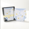 Pack of 8 Luxury Baby Boy Blank Cards.