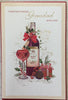 Grandad With Love Mulled Wine Bottle Design Wishes Christmas Card