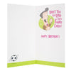 Birthday Card "Footy Fan"