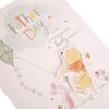 Father's Day  Is Celebrating Lovely People Winnie The Pooh Bear Design Card