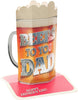 Beer Pop-Up Father's Day Card With Silver Finish