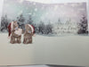 One I Love Me to You Bear 3D Holographic Christmas Card