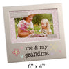 Me And My Grandma 6" x 4" Aluminium Photo Frame