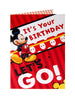 Pack of 6 Disney Mickey Mouse Design Birthday Cards