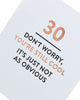 Funny 30th Birthday Card