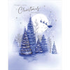 Thoughts of You Snowy Scene Christmas Card