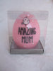 Amazing Mum Cute Pink Novelty Pillar Wax Candle