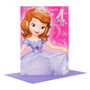 Age of 4 Disney Princess Sofia Birthday Card