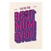 Mother's Day Card For Mum 'Best-Mum-Ever'