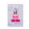 Hotchpotch Glitter Ball Happy Birthday Cake Card