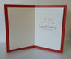 Wife Anniversary Kisses Lots Of Woof Couple Greetings Card