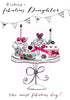 Fabulous Daughter Birthday Embellished Greeting Card Joie De Vivre Range Cards