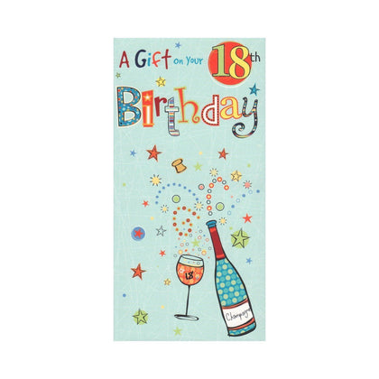 A Gift On Your 18th Birthday Gift Card