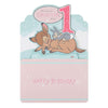 Disney Baby 1st Birthday Stand Up Card 'For Daughter'