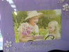 For Grandma Flower Crystals Lilac Photo Frame 6" x 4"