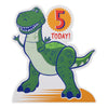 Rex Toy Story Die Cut 5 Today Birthday Card