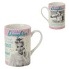 Fabulous Daughter Polka Dot Diner Retro Mug