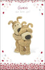 Boofle Guess who loves you? Card Valentines Day