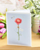 Pretty Rose Flower Design Birthday Card