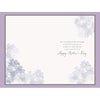 Purple Flower Beautiful Mother's Day Card