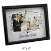 Tied The Knot Wedding Bride And Groom Glass Printed Picture Photo Frame