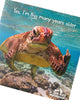 The Comedy Wildlife Angry Turtle Blank Inside Birthday Card